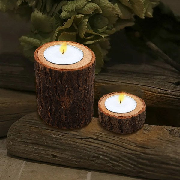 Wooden Candle Holder Rustic For Home Wedding Creative Decoration Comb V1237-ZY-203-0271