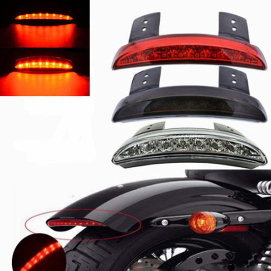 Motorcycle Mount XL883 1200 LED Tail Light Rear Black V1237-ZY-203-0287