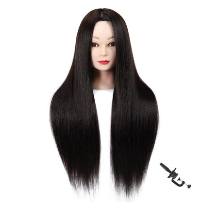 65CM Mannequin Head Hairdressing Training Cosmetology Mannequin V1237-ZY-203-0288
