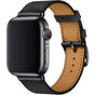 Black/Brown Compatible with Apple Watch Strap 38/40/41 mm, Leather V1237-ZY-203-0305