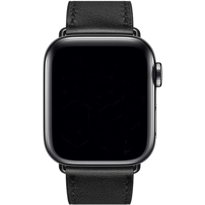 Black/Brown Compatible with Apple Watch Strap 38/40/41 mm, Leather V1237-ZY-203-0305