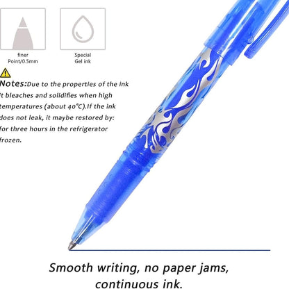 Erasable Ink Pens, Erasable Gel Ink Pens - 12-pack Multicolor multicolor V1237-ZY-203-0344