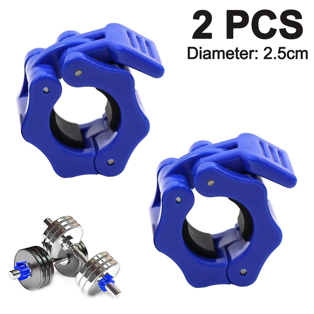 pcs Gym Barbell Clamps Quick Release Barbell Collar Clamps for V1237-ZY-203-0354