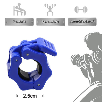 pcs Gym Barbell Clamps Quick Release Barbell Collar Clamps for V1237-ZY-203-0354