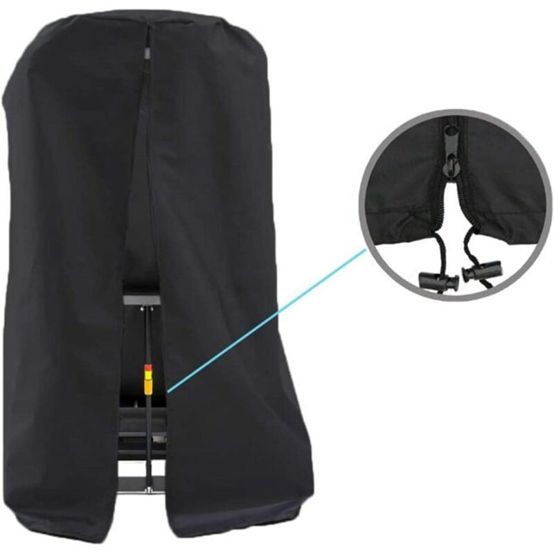 Treadmill Cover Foldable Treadmill Cover with Zipper, Dustproof Protection for Exercise Equipment Treadmill V1237-ZY-203-0356
