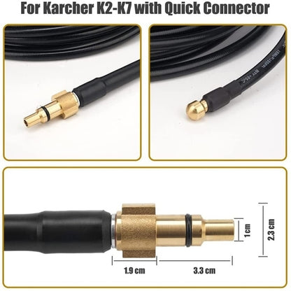 Karcher drain cleaner 15m accessories for high pressure washers-Xin-Xin V1237-ZY-203-0367