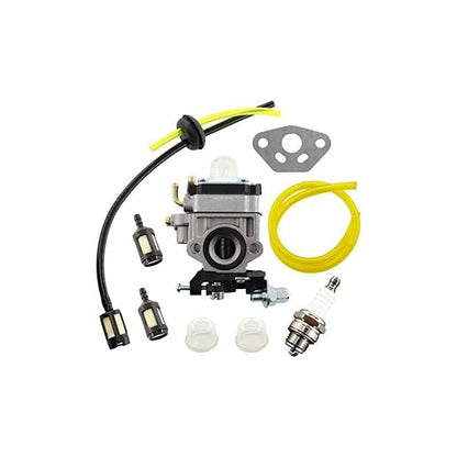 Carburetor kit for AL-KO Alko grass trimmers, models BC410, BC4535, BC4125, with hose and fuel filter. V1237-ZY-203-0370