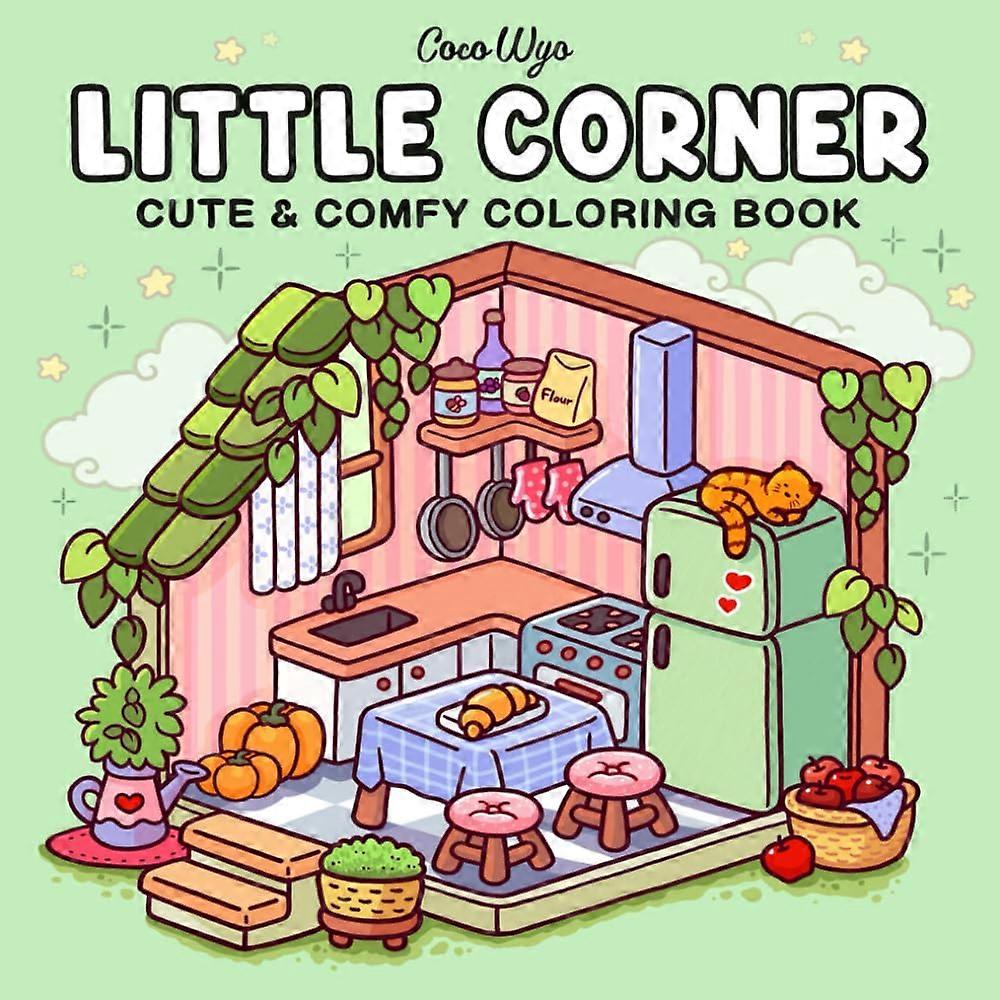 Coloring Book for Adults and Teens, Super Cute Patterns for Relaxation V1237-ZY-203-0371