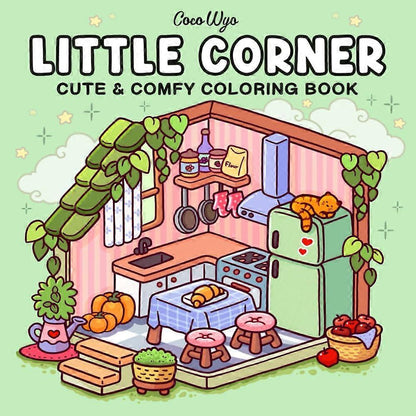 Coloring Book for Adults and Teens, Super Cute Patterns for Relaxation V1237-ZY-203-0371