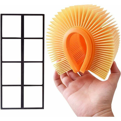 Karcher vacuum cleaner filter 3-pack flat pleated filter accessory for Karcher vacuum cleaners AD 3200, AD 3 V1237-ZY-203-0374