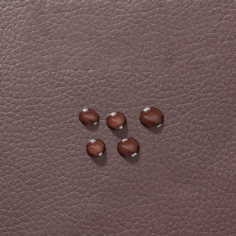 Self-Adhesive Repair Patch Faux Leather 50x138 cm Dark Brown V1237-ZY-203-0388