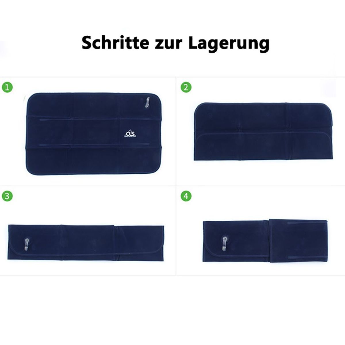 Inflatable pillow, 2-pack, camping pillow, travel pillow, lightweight pillow V1237-ZY-203-0396