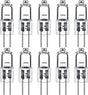 G4 halogen lamps 10W 12V - Warm white - 10-pack 10pcs 10pcs 10W V1237-ZY-203-0411