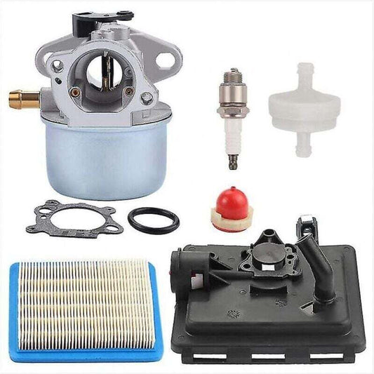 799868 Carburetor with 496116 795259 Air Filter Base, Fits 124l02 124t02 124t05 124t07 Approx.. V1237-ZY-203-0420