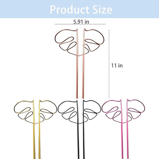 Monstera-shaped plant support, reusable sturdy alloy plant support, plant support for indoor and outdoor V1237-ZY-203-0430