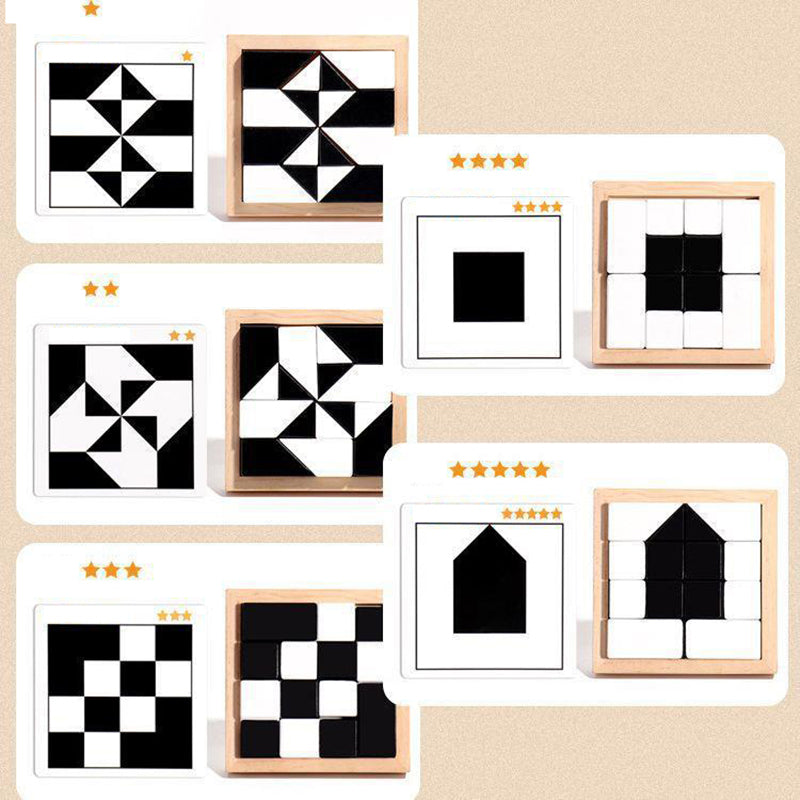 Hidden Block Puzzle Puzzle Toys Wooden Puzzle C V1237-ZY-203-0441