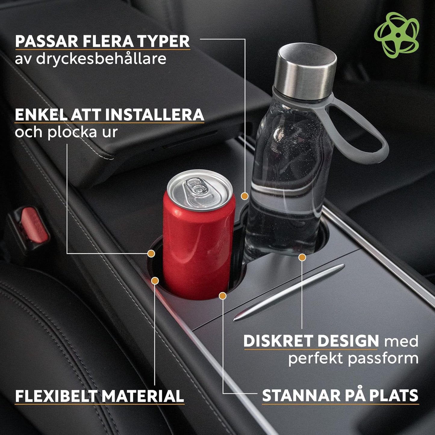 Tesla Model Y Model 3 Accessories Cup Holder Drink Holder V1237-ZY-203-0448