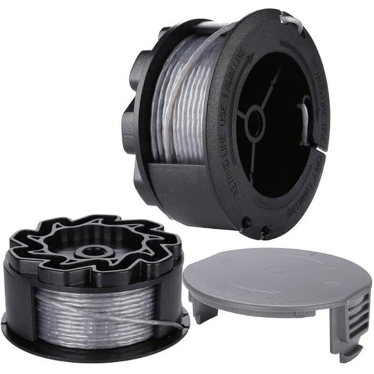 Wire spool for BOSCH UniversalGrassCut Trimmer 18 18-26 18-260 F016800570 with cap (2 pieces). V1237-ZY-203-0487