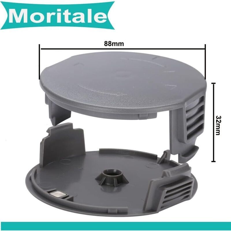 Wire spool for BOSCH UniversalGrassCut Trimmer 18 18-26 18-260 F016800570 with cap (2 pieces). V1237-ZY-203-0487