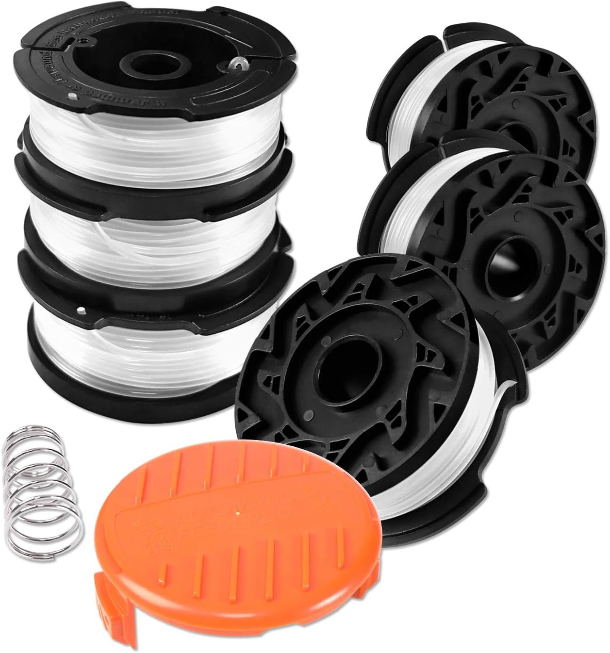 Trimmer Line Spool for Black and Decker Trimmers, 6 Trimmer Line-Xin V1237-ZY-203-0496