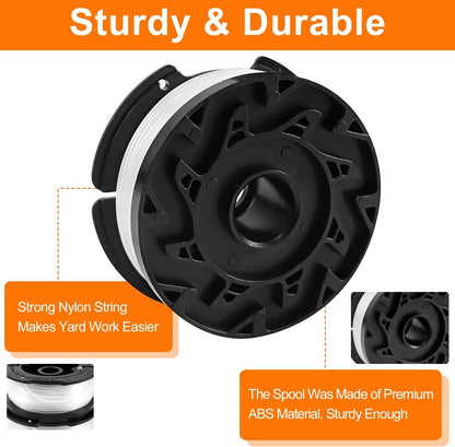 Trimmer Line Spool for Black and Decker Trimmers, 6 Trimmer Line-Xin V1237-ZY-203-0496