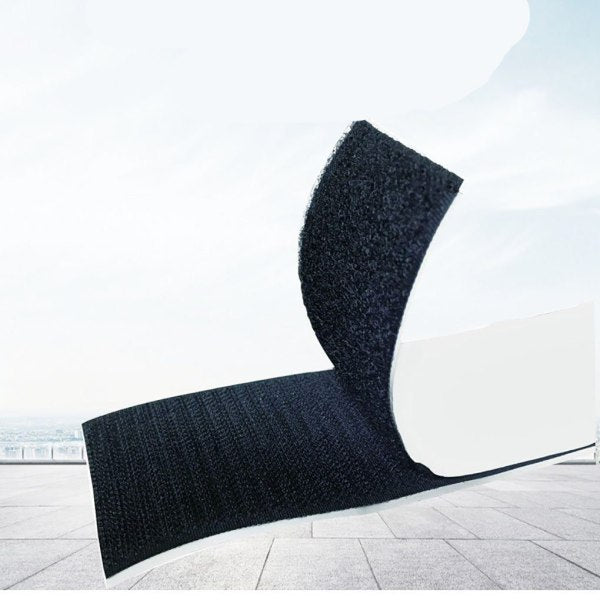 Self-adhesive Velcro 8 meters extra strong, double-sided (black) V1237-ZY-203-0501