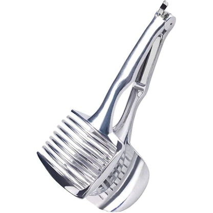 Tomato Cutter Lemon Cutter Multifunctional Fruit Cutter Tool Handheld Round Fruit Tongs Onion Holder V1237-ZY-203-0520