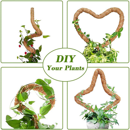pcs Monstera moss rods for indoor plants, bendable plant holder V1237-ZY-203-0521