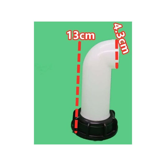 pcs Water Tank Nozzle Valve, Water Tank Valve, IBC Water Tank Adapter 60mm, for Dead IBC Tank (White) V1237-ZY-203-0551