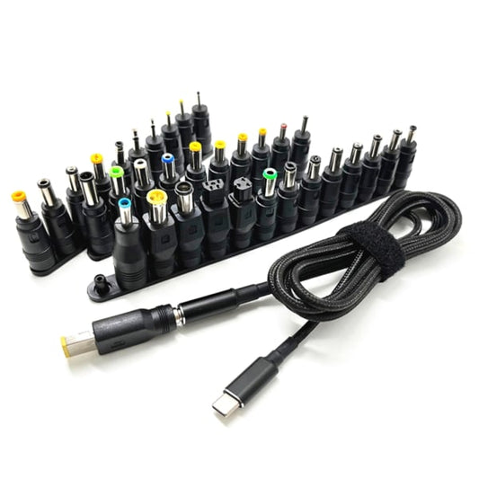TypeC PD Charging Cable Cord Usb-C DC Power Converter to 34 Plugs Male for Laptop Charger Power V1237-ZY-203-0556