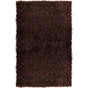 Bathroom Mat Chenille Dark Brown, Fluffy Bathroom Mat (50 x 80 cm) Coffee V1237-ZY-203-0572