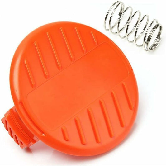 Spool Cap + Spring Replacement Parts for BLACK+DECKER STC1815 GL4525 Grass Trimmer 385022-03.. V1237-ZY-203-0646