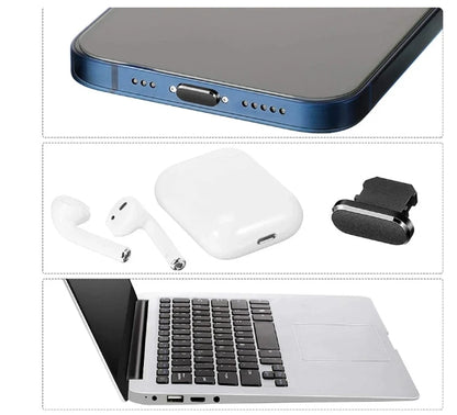 Compatible with iPhone Mobile Phone Charging Port Dust Plug Cleaning Kit V1237-ZY-203-0676