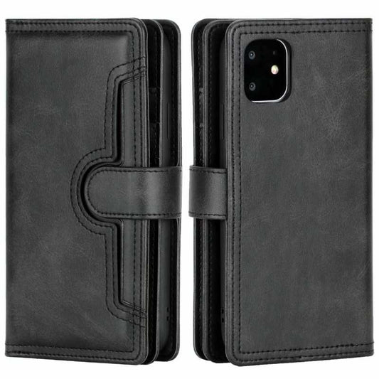 Compatible with iPhone 11 Wallet Case 10 Grid V3 Rose Gold 150 V1237-ZY-203-0680