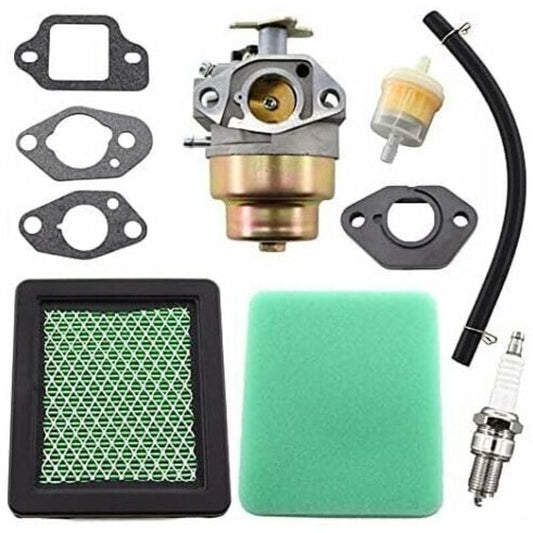 GCV 190 Carburetor with Spark Plug Fuel Line for Honda GCV190 GCv160 Engine Fits Lawn Mower V1237-ZY-203-0685