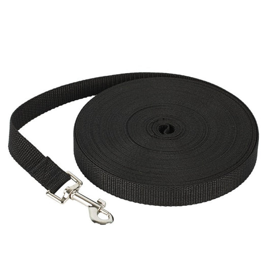 Training Leash for Small and Medium Dogs, Dog Leash for Dog/Puppy for Recall Training, Camping-Black 10*2M_max V1237-ZY-203-0719