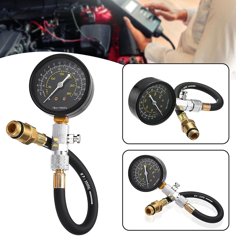 Universal Engine Compression Tester Professional Cylinder Compression Meter for Motorcycle V1237-ZY-203-0756