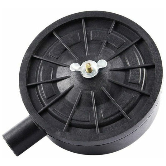 Air Filter Compressor Filtration Silencer 20mm Male Connector Black, DEBUNS V1237-ZY-203-0837