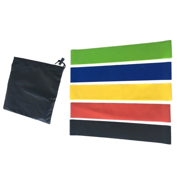 5-pack Exercise Bands / Rubber Bands - Training Multicolor multicolor V1237-ZY-203-0851