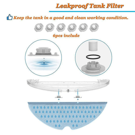 Replacement Accessories for S5 S6 S5 Max S6 Pure S6 Maxv S50 S51 S55 S60 S65 Robot Vacuum Cleaner,b V1237-ZY-203-0866
