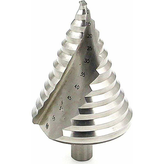 HSS Step Drill 6-60mm - Spiral Large Cone Drill for Metal, Wood, Plastic..DEBUNS V1237-ZY-203-0885