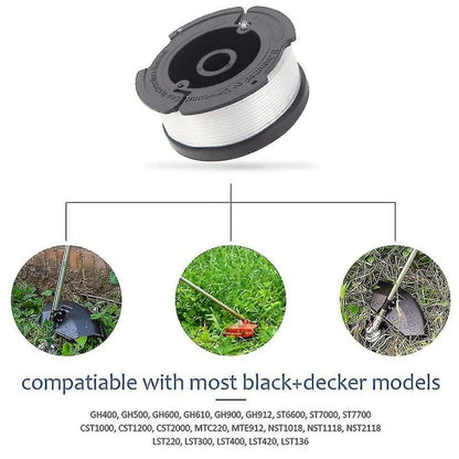 Black+decker A6481 Spool + 6 Pack Line For Reflex Strimmer null none V1237-ZY-203-0886