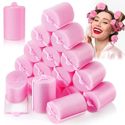 24 Sponge Rollers for Hair, Large Hair Rollers for Styling with Soft Foam 3.0 cm 3.0cm V1237-ZY-203-0891