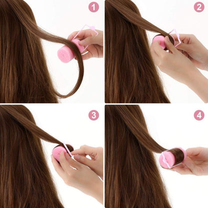 24 Sponge Rollers for Hair, Large Hair Rollers for Styling with Soft Foam 3.0 cm 3.0cm V1237-ZY-203-0891