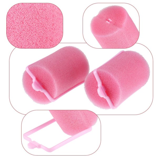 24 Sponge Rollers for Hair, Large Hair Rollers for Styling with Soft Foam 3.0 cm 3.0cm V1237-ZY-203-0891