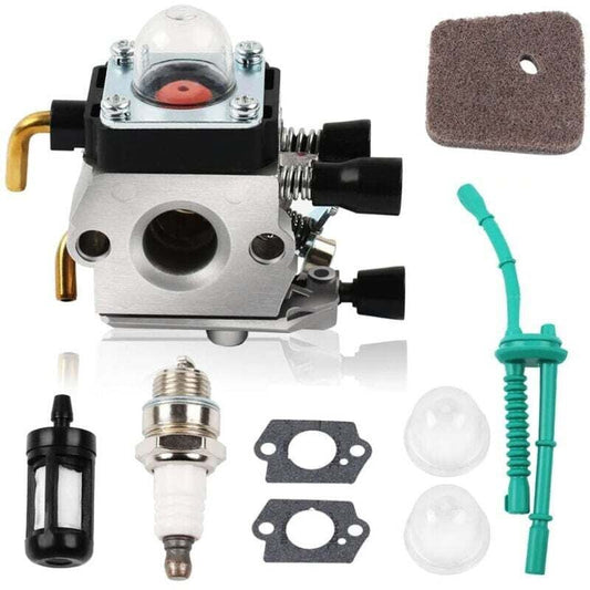 Carburetor Kit for STIHL FS55 FS55R FS55RC FS38 KM55 HL45 KM55R Air Filter Fuel Pilot Kit Spark Plug Kit V1237-ZY-203-0897