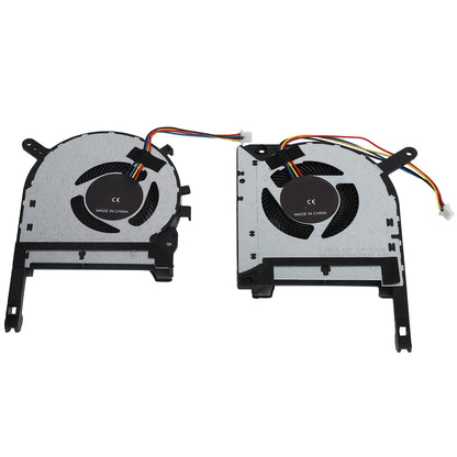 2pcs Laptop CPU GPU Cooling Fans Replacement Compatible with ASUS TUF FX505ge FX505gm FX505dt FX705 V1237-ZY-203-0902
