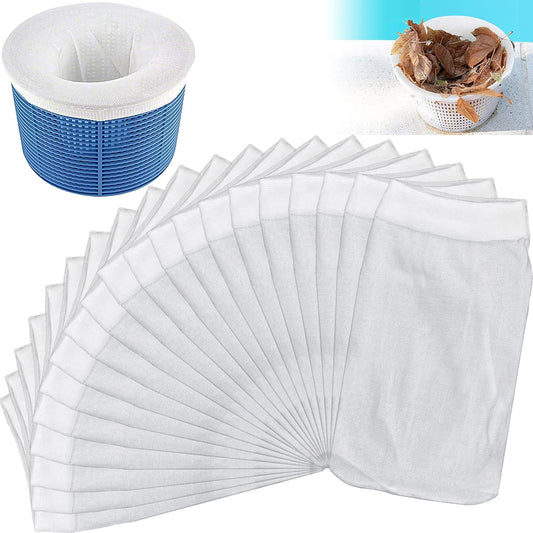 20 pcs Pool Skimmer Socks Pool Filter Sock for V1237-ZY-203-0908
