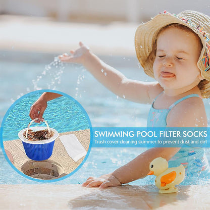 20 pcs Pool Skimmer Socks Pool Filter Sock for V1237-ZY-203-0908