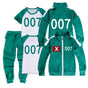 Squid Game, sportswear, complete set with rope 7 146 V1237-ZY-203-0952